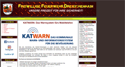 Desktop Screenshot of feuerwehr-dreieichenhain.de